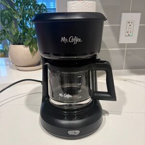 Mr. Coffee® 5-Cup Mini Brew Switch Coffee Maker, Black